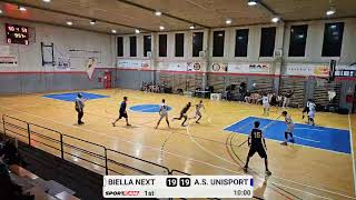 Biella Next vs AS Unisport  02022024 [upl. by Nosnirb47]