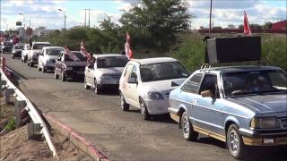 CAMILO MAURO DOMINGOS NETO E ODILON AGUIAR PARTICIPAM DE CARREATA EM ARNEIROZ [upl. by Rego]