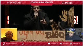 Synful Blaq Reacts  Bad Wolves  Zombie [upl. by Mello]