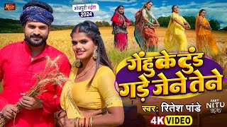 ViralVideo  चईता  गेंहू के टुंड गड़े जेने तेने  Ritesh Pandey  Gade Jene Tene  Bhojpuri Song [upl. by Inalial]