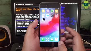 Windows iPhone 6 iOS125 Jailbreak With Checkra1n 0121 [upl. by Zetnod]