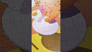 Breakfast by Cloudberries 500 pieces almost finished gradient jigsawpuzzle jigsaw [upl. by Stanfill]