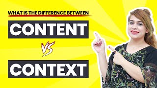 What is the difference between content and context  Social Media Marketing Training [upl. by Karee]