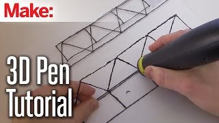 How to smooth WHILE drawing with a 3d pen [upl. by Creigh882]