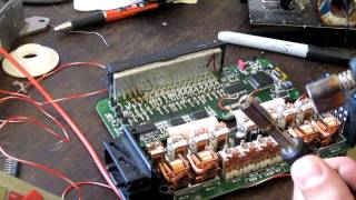 Mercedes 500SL R129 roof controller repair 1298200097 [upl. by Chow201]