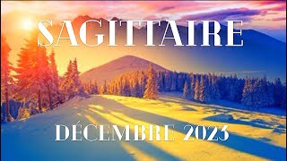 SAGITTAIRE ❄️ DÉCEMBRE 2023  Avoir confiance en son pouvoir [upl. by Leseil]