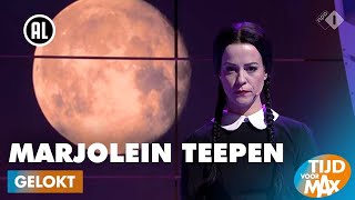 Marjolein Teepen  Gelokt The Addams Family  TIJD VOOR MAX [upl. by Fawne]