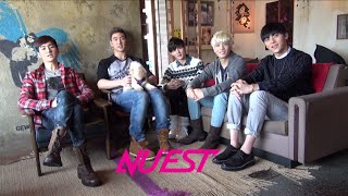 NUEST 『2015年カレンダー撮影オフショット』 [upl. by Manella]