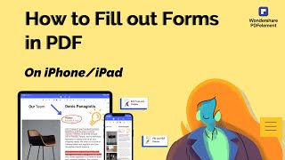 How to Fill out Forms in PDF on iPhoneiPad Simply [upl. by Franci845]