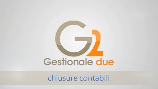 G2 in pillole  Chiusure contabili [upl. by Yeoj]