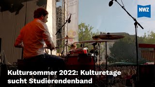 Kulturetage AStA und Studentenwerk suchen Studierendenband für Auftritt beim Kultursommer 2022 [upl. by Adnolay65]