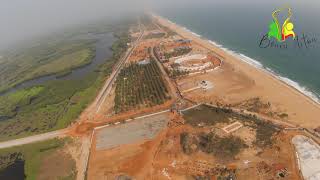 Vue aérienne Ouidah  porte du non retour  Arène vodoun [upl. by Annej]