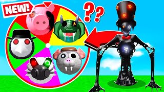 ROBLOX PIGGY RANDOM MAPS amp SKIN CHALLENGE Part 27 [upl. by Nollie781]