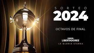 EN VIVO  SORTEO  OCTAVOS DE FINAL DE LA CONMEBOL LIBERTADORES 2024 [upl. by Nhabois905]