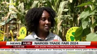 Nairobi trade fair 2024 Farmers showcase their best in Agriculture at the ASK show [upl. by Sianna]