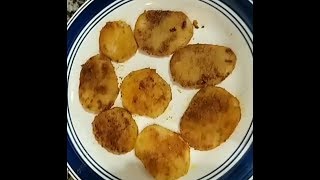 Pan Fried Potatoes  Fried Potato Recipe [upl. by Joao]