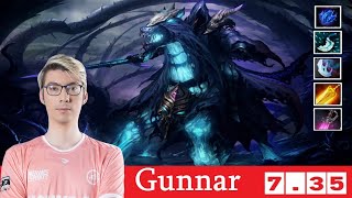 DOTA 2 Gunnar the ABADDON OFFLANE 735 [upl. by Eila]