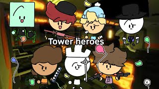 If tower heroes youtubers had their own towers PART 2 [upl. by Manson]