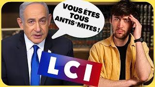 Le BOUCHER de GAZA à la TÉLÉ  😠 🇵🇸 Netanyahu sur LCI [upl. by Marie-Jeanne]