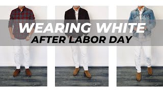 Heres HOW To Wear WHITE After Labor Day Over 40 [upl. by Hegarty]