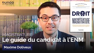 Magistrature  Le guide du candidat à l’ENM [upl. by Slack]