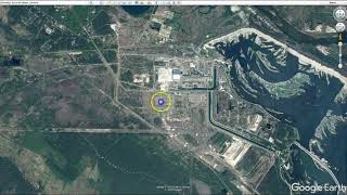 Chernobyl Nuclear Meltdown location from Google Earth [upl. by Jenifer239]