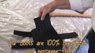 ECOGOLD XC Boots Axe test [upl. by Audre]