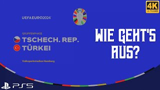 Tschechien  Türkei EURO 2024 ⚽️ I 3 Spieltag der Gruppe F 🏆 Das Orakelspiel Deutsch 4K [upl. by Mikel]