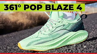 361° Pop Blaze 4 Running Shoe Full Review [upl. by Cagle103]