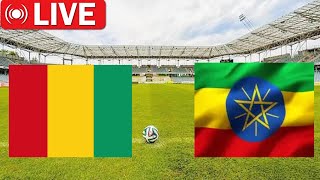 Guinea vs Ethiopia Africa Nations League 2026  Live football Match today [upl. by Arerrac]