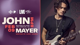 John Mayer  Hollywood Palladium  Pandora amp SiriusXM  Small Stage Series full concert fan made [upl. by Spevek]