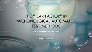 Dairy Standard Agency  The Fear Factor in Microbiological Automated Test Methods [upl. by Joannes]