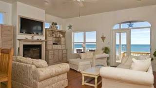 Sea Stars Cottage  Gulf Shores Beachfront Vacation Rental  Waterfront [upl. by Swec]