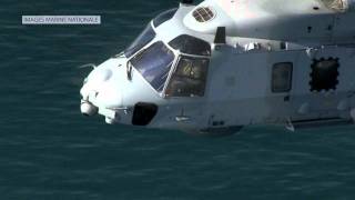 NH90 NFH Nato Frigate Helicopter quotCaïmanquot [upl. by Eceined767]