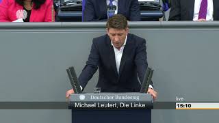 Michael Leutert DIE LINKE Ärmere Familien unterstützen Rassismus entschlossen bekämpfen [upl. by Ailb]