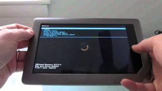 How to install ClockworkMod Recovery on the NOOK Tablet [upl. by Alik]