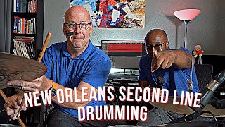 SECOND LINE IS THE MOTHER OF ALL DRUM SET GROOVES [upl. by Rior108]