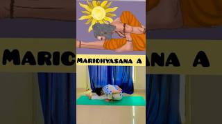 Marichyasana A ytshorts yogashorts viralvideo [upl. by Marciano765]