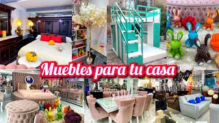 😱MUEBLES PARA TU CASA MODERNOS 😱 con INCREBLES PRECIOS 🤑quotComedores Recamaras SalasDecoracionesquot [upl. by Nairadas]