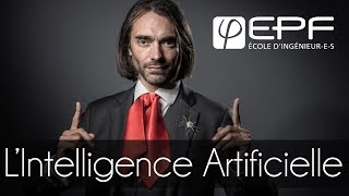 Conférence Cédric Villani  LIntelligence Artificielle [upl. by Sitoeht487]