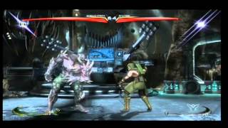 Injustice Gods Among us Green Arrow vs Doomsday xbox 360 ps 3 [upl. by Chaunce80]