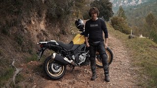 Suzuki VStrom 650 2017  motortest [upl. by Anot]