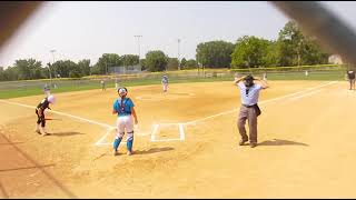 Midwest Aftershock 16u MW vs MN Ice National 16u [upl. by Odey555]