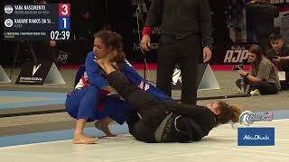 YARA NASCIMENTO vs KAUANE RAMOS  MIAMI GRAND SLAM JIUJITSU TOUR 2023 [upl. by Eran]