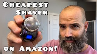 I Review the Cheapest Electric Shaver on Amazon [upl. by Janessa78]