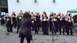 Rock Choir Worsley Bridgewater School Fair Aint No Mountain High Enough [upl. by Jeniece]