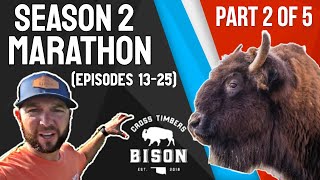 Cross Timbers Bison SEASON 2 MARATHON Part 2 of 5 [upl. by Ikila459]