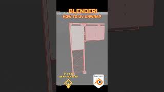 How To UV Unwrap blender3d blender gamedev unrealengine5 blendertutorial blender3dmodelling [upl. by Melisent540]