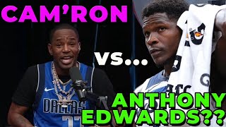 Camron drops Anthony Edwards diss after ADIDAS commercial [upl. by Leeda]