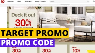 Target Promo Codes 2023  How To Use Target Promo Codes  Target Couponing This Week [upl. by Ynhoj]